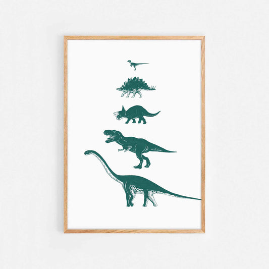 Dinosaurs Print